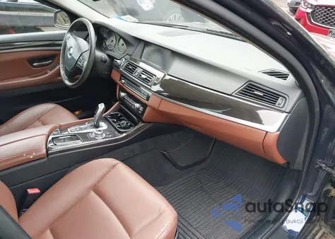 2012 BMW 528I xDrive из США, поврежденный, VIN WBAXH5C57CDW05509